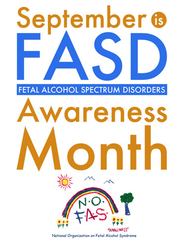 september 2018 national fetal alcohol spectrum disorders month