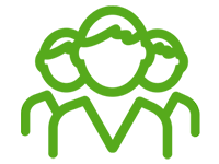 Icon of 3 people
