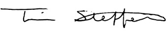 Tim signature